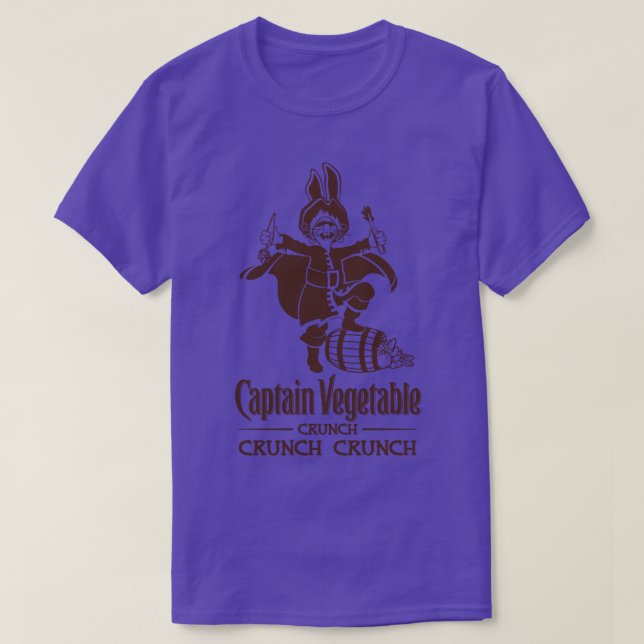 Camiseta Capitão Vegetal (Frente do Design)