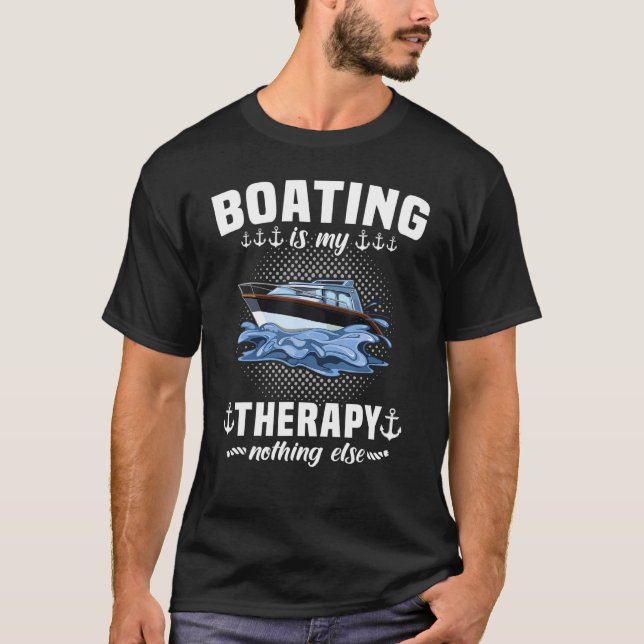 Camiseta Capiten Therapen Sailing Boat Motor 2 (Frente)