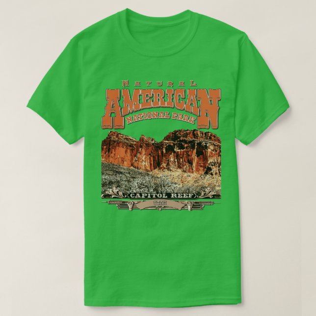 Camiseta Capitol Reef National Park (Frente do Design)