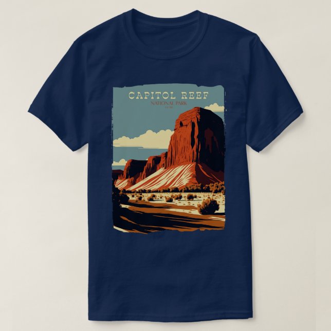 Camiseta Capitol Reef National Park (Frente do Design)