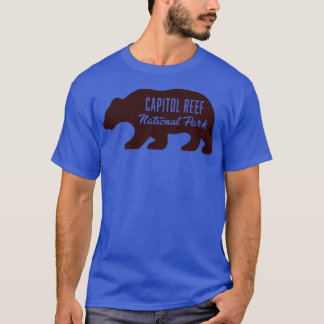 Camiseta Capitol Reef National Park Bear Brown