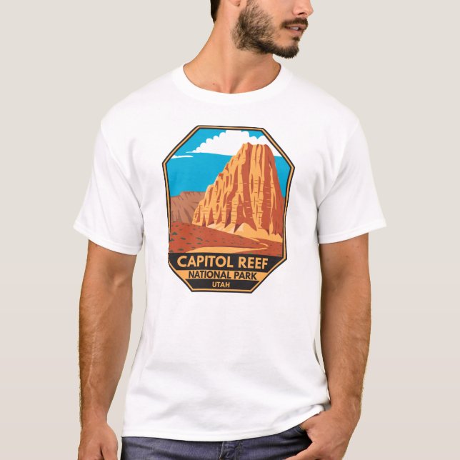 Camiseta Capitol Reef National Park Catthedral Valley Loop (Frente)