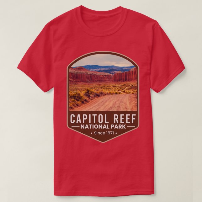 Camiseta Capitol Reef National Park Utah (Frente do Design)