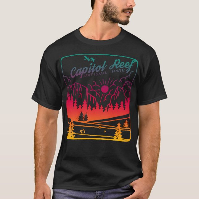 Camiseta Capitol Reef National Park Utah Gifts UT (Frente)