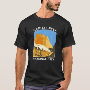 Camiseta Capitol Reef National Park Utah Lá Fora Caminhando