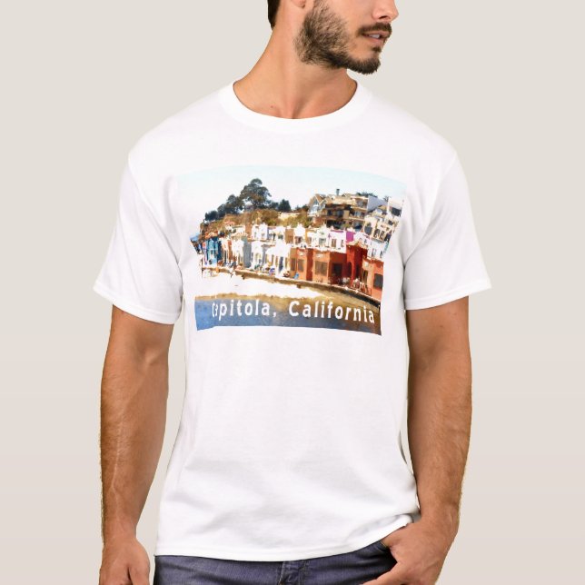 Camiseta Capitola-Califórnia (Frente)