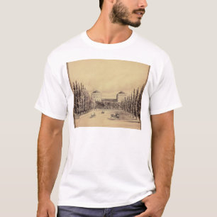 Camiseta Capitólio dos Estados Unidos da avenida de