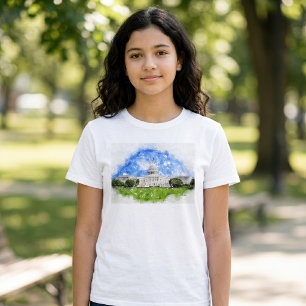 Camiseta Capitólio dos Estados Unidos em Washington DC Past