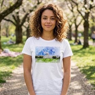 Camiseta Capitólio dos Estados Unidos em Washington DC Wate