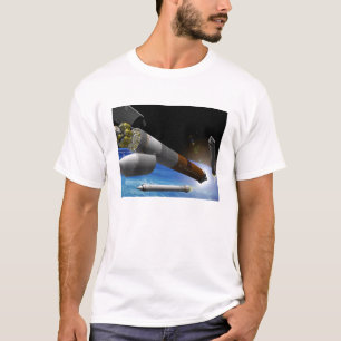Camiseta Capitulação do artista de um foguete do