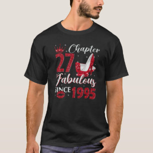 Camiseta Capítulo 27 Fabuloso Desde 1995 27º aniversário