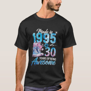 Camiseta Capítulo 30 Fabuloso EST 1995 30 Floral Aniversári