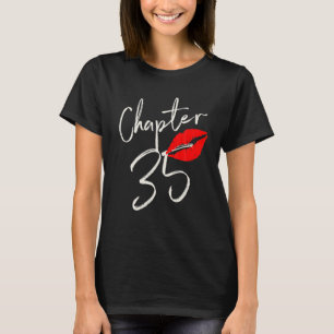Camiseta Capítulo 35 EST 1987 35º Presentes de Aniversário 
