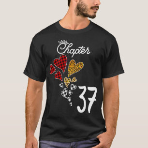 Camiseta Capítulo 37 Anos 37.o Aniversário Pla do Leopard B
