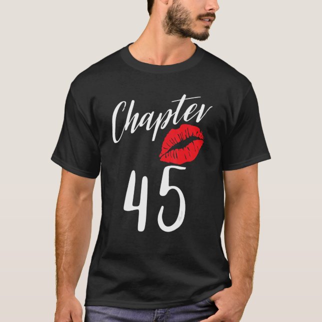 Camiseta Capítulo 45 45º Anos Aniversário do Grupo dos Lip- (Frente)