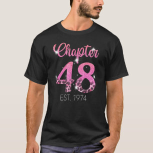 Camiseta Capítulo 48 Anos De 1974 48º Aniversário 1