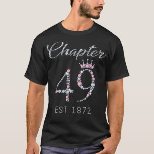 Camiseta Capítulo 49 EST 1972 49O Presente De Aniversário P