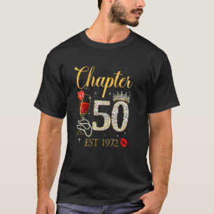 Camiseta Capítulo 50 Anos De 1972 50ª Rosa vermelha De Aniv