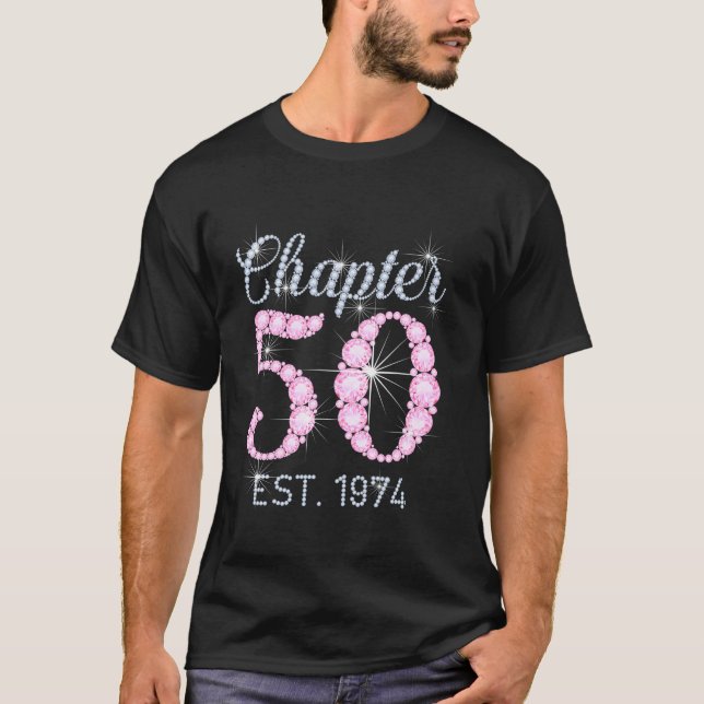 Camiseta Capítulo 50 EST 1974 50O Presente De Aniversário P (Frente)