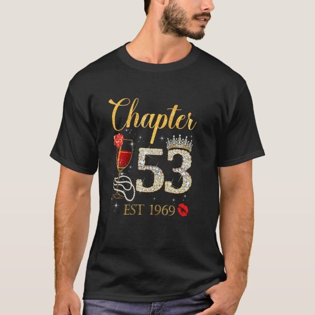 Camiseta Capítulo 53 Anos De 1969 53ª Rosa vermelha De Aniv (Frente)
