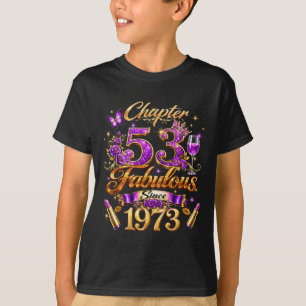 Camiseta Capítulo 53 Fabuloso Desde 1973 53º Aniversário Mu