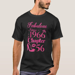 Camiseta Capítulo 56 Fabuloso Desde 1966 56º Aniversário