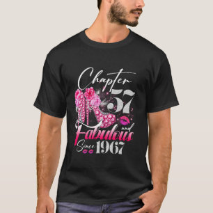 Camiseta Capítulo 57 Fabuloso desde 1967 57º Aniversário da