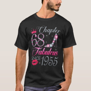 Camiseta Capítulo 68 Fabuloso Desde 1955 68º Aniversário Pa