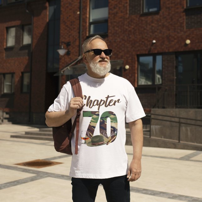 Camiseta Capítulo 70 Aniversário do Camo do Exército 70 (Criador carregado)