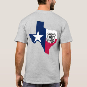 Camiseta Capítulo Bastrop - Estado Texas RWB 2S