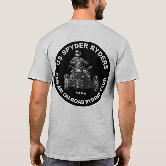 Camiseta Capítulo Centro-Sul - Preto Redondo (Verso)