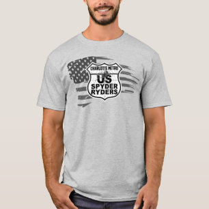 Camiseta Capítulo Charlotte Metro - Tattered Flag pb