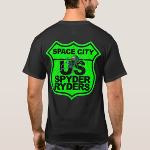 Camiseta Capítulo Cidade do Espaço - Logotipo Verde Lado 2