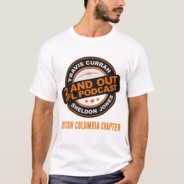 Camiseta Capítulo da Colúmbia Britânica (Frente)