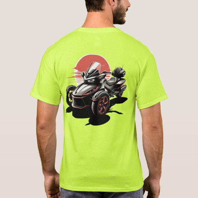 Camiseta Capítulo da Costa de Velocidade - Sol e Sombras (Verso)