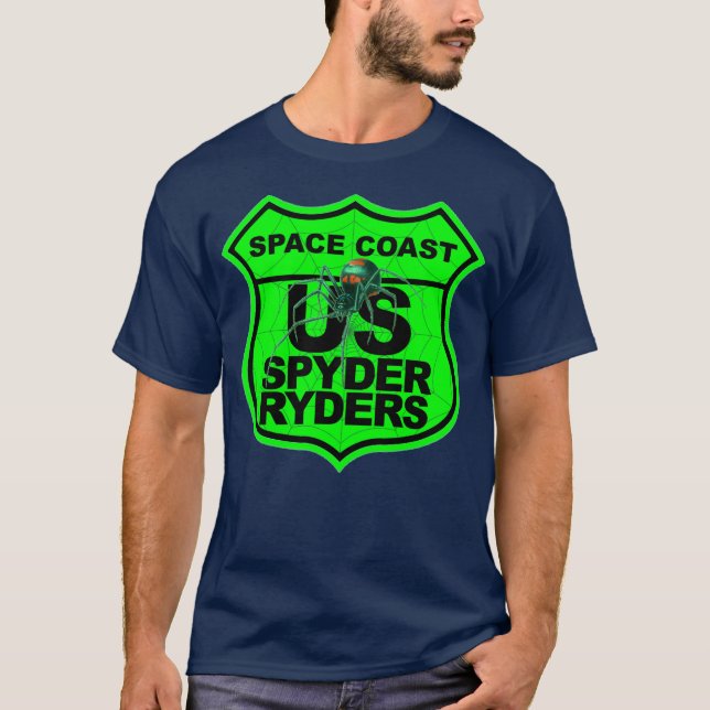 Camiseta Capítulo da Costa do Espaço - Verde sobre Seguranç (Frente)