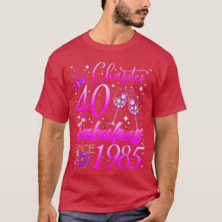 Camiseta Capítulo das Mulheres 40 Fabuloso Vintage Desde 19