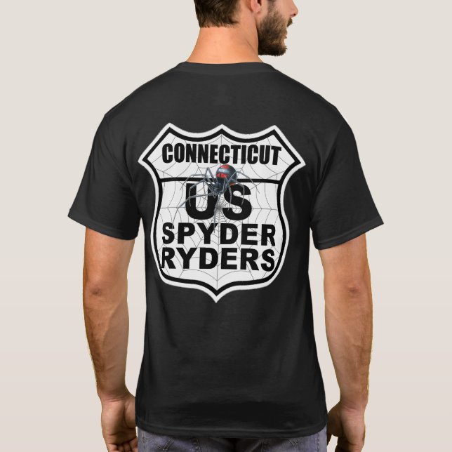Camiseta Capítulo de Connecticut - Bolso com Logo em 2 Lado (Verso)