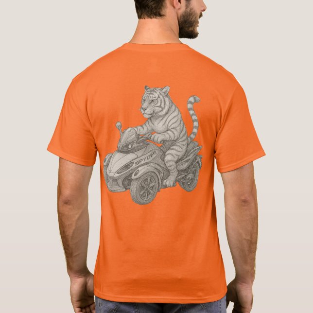 Camiseta Capítulo de Greater Cincinnati - Spyder Bengal (Verso)