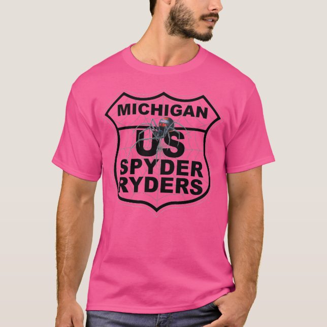 Camiseta Capítulo de Michigan - Logotipo Transparente (Frente)