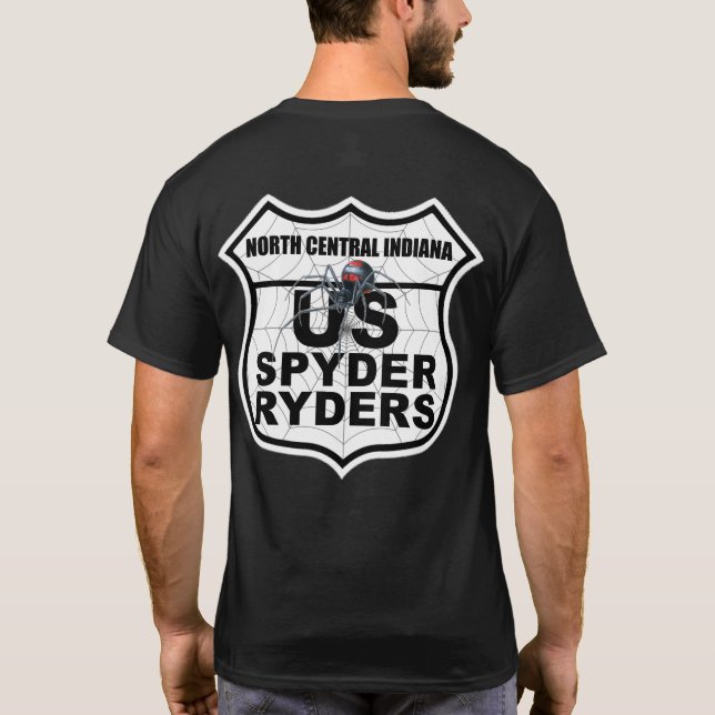 Camiseta Capítulo do Norte Central de Indiana - Logo 2Lados (Verso)