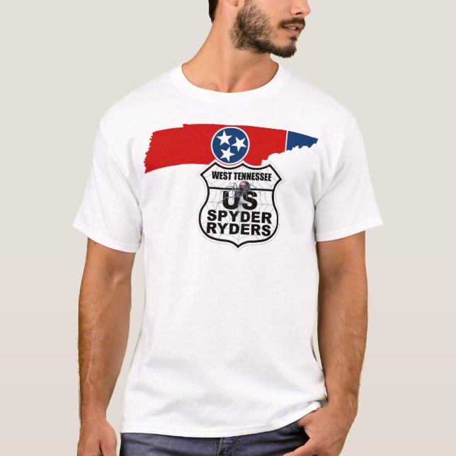 Camiseta Capítulo do Tennessee Ocidental - Logotipo do Cont (Frente)