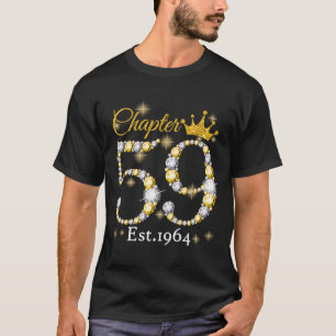 Camiseta Capítulo Feminino 59 Fabuloso Desde 1964 59º Anive