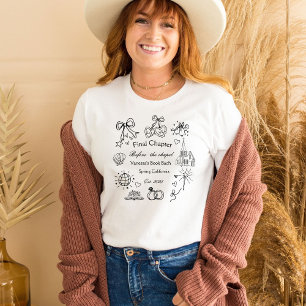 Camiseta Capítulo Final Antes Da Bachelorette Do Livro De C