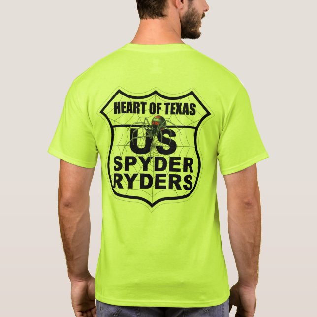 Camiseta Capítulo Heart Of Texas - Logotipo 2-Sided Trans (Verso)