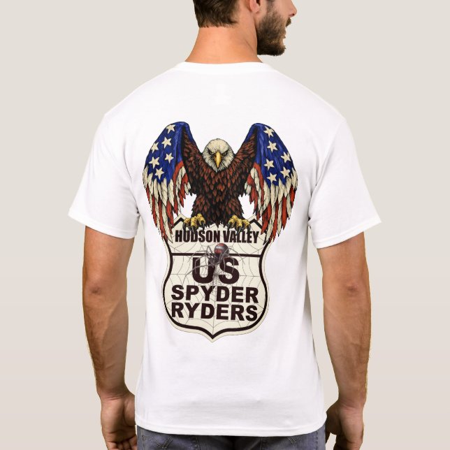 Camiseta Capítulo Hudson Valley - Águia Logo 2s (Verso)