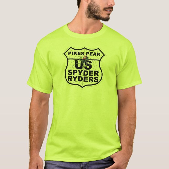 Camiseta Capítulo Pikes Peak - Logotipo Frente Trans (Frente)