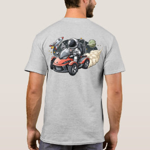 Camiseta Capítulo Space Coast - Astronauta no Spyder