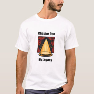 Camiseta Capítulo Um O Meu Legado Novo Começa A Viagem De V