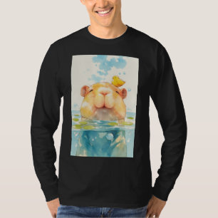 Camiseta Capivara e Pássaro Amigo